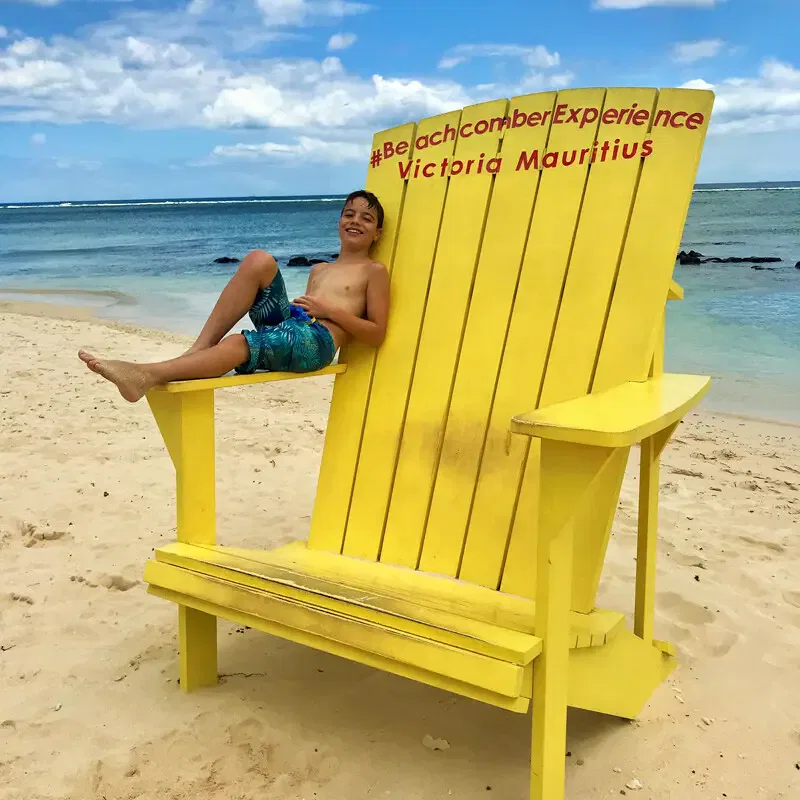 Victoria Beachcomber Resort & Spa XXL Beachchair