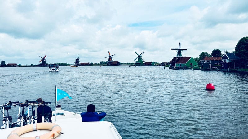 Zaanse-Schans-Hausboottour Foto: © Andrea Fischer Trips4Kids.de