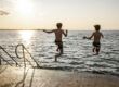 Landskrona - Borstahusens Kinder im Sommer Bild: Landskrona-Ven tourismus