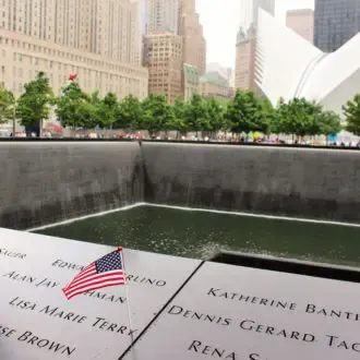 Footprints 9/11 Memorial NY © Andrea Fischer Trips4Kids