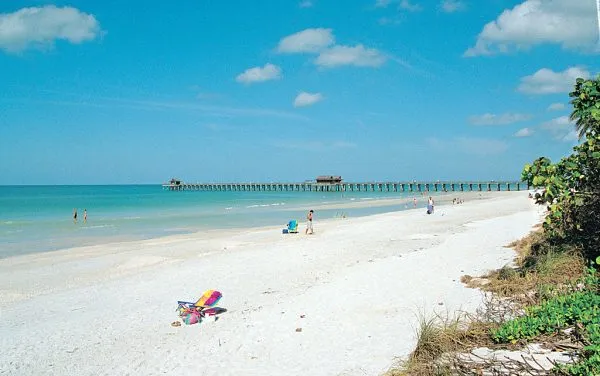 Naples Beach and Pier