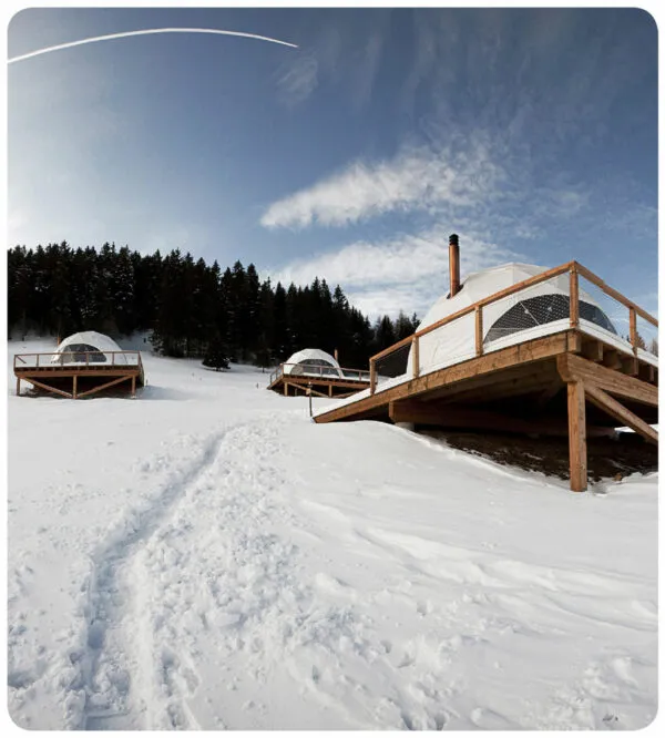 Whitepod Lodge Wallis - Camp Round