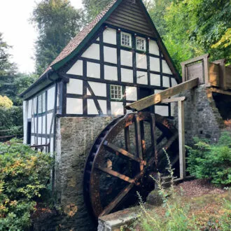 Bad Essen - alte Muehle im Wald Bild: N.Sorgenfrei