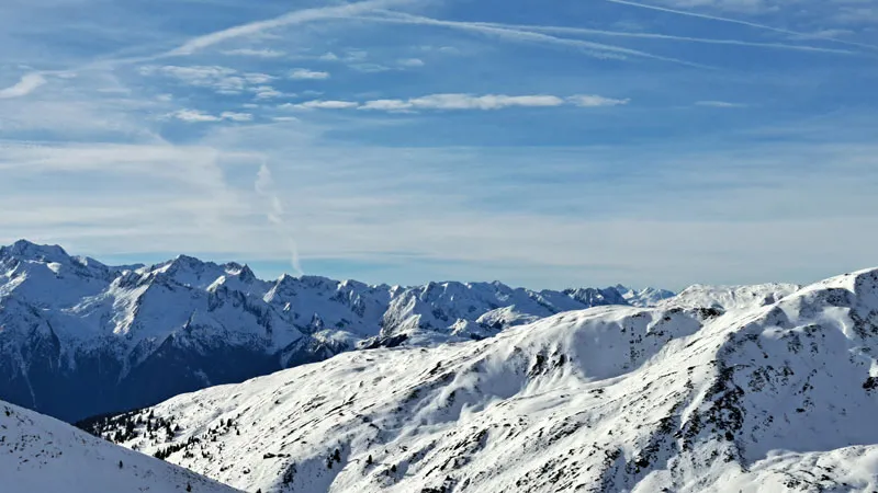Wildkogel Arena - Bergblick in der Wildkogel Arena Bild: A.Schmelter