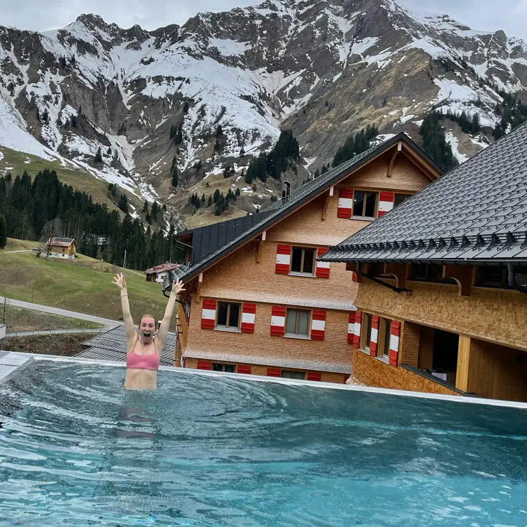 Berghaus Schroecken - Infinitypool Bild: Sarah Spang