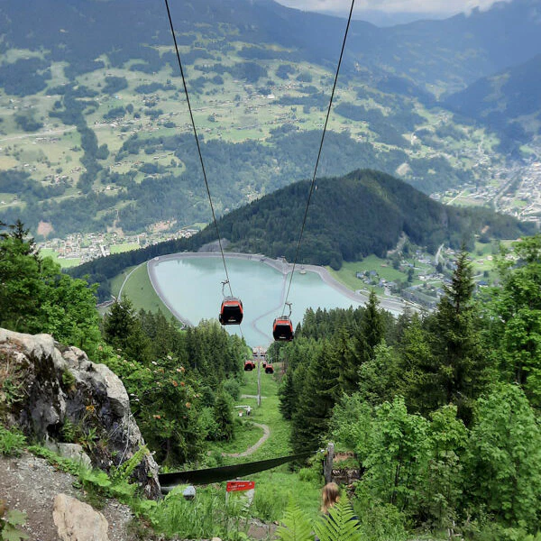 Blick-Gondel-Montafon Foto: © Nadine Sorgenfrei, Trips4Kids.de