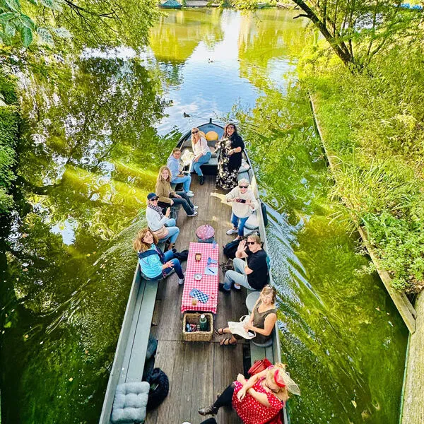 Boot-Alkmaar-von-oben Boot-Alkmaar-von-oben Foto: © Pressereise Foto: Alkmaar