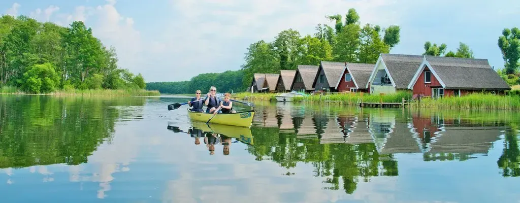 Bootshaeuser am See Ferienpark Mirow