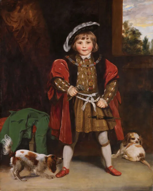 Bucerius Kunst Forum - Ausstellung Kinder, Kinder! Exponat Master Crewe als Heinrich VIII 1775 Kuenstler Joshua Reynolds Bild: tate Galery Bucerius Kunst Forum