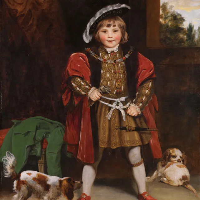 Bucerius Kunst Forum - Ausstellung Kinder, Kinder! Exponat Master Crewe als Heinrich VIII 1775 Kuenstler Joshua Reynolds Bild: tate Galery Bucerius Kunst Forum