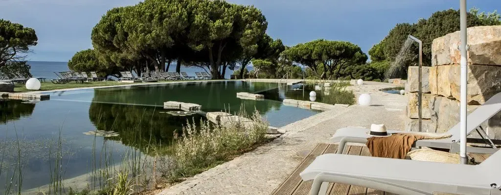 Naturpool im ZEN Garten des Club Med Da Balaia