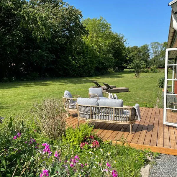 Ferienhaus-Fyn-Garten Foto: © Birgit-von-Heintze