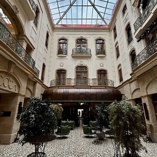 Gewandhaus_Dresden_Glaskuppel.Bild.T4K.9 Gewandhaus Dresden - Glaskuppel im Atrium Bild: Trips4kids.de