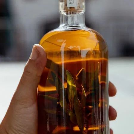 Hinterland_Schnaps_Herbero2.Bild.HinterlandPR.23 Hinterland - Schnaps Herbero mit Kraueterzweig