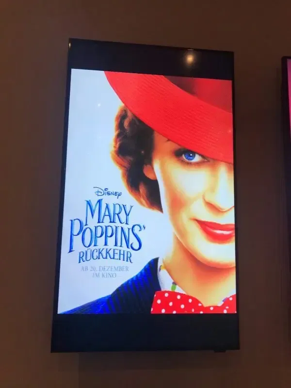 Mary Poppins´ Rückkehr - Banner Cinemaxx @Foto: Andrea Fischer