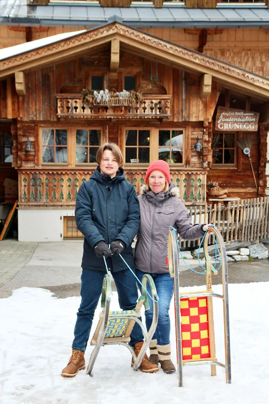 Maria Alm - Hochkoenig - Mutter & Sohn