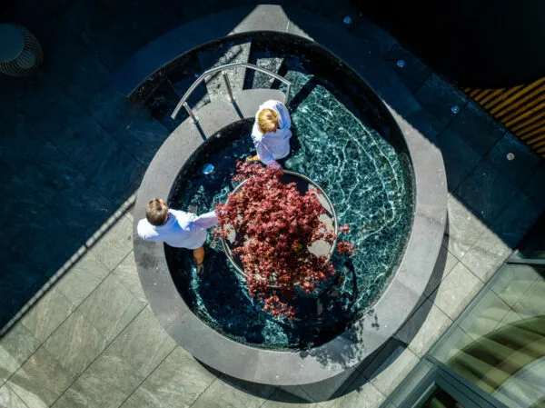 Moselschloesschen - Poolanlage. Bild: Dominik Ketz; Mondschloesschen PR