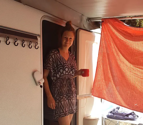 Nikola-Haarmeyer, Wohnwagen Foto: © Fam. Haarmeyer