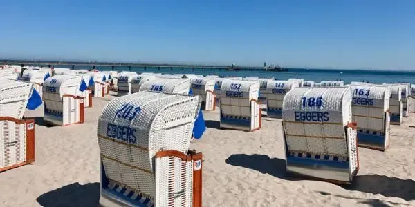 Seebad Grömitz Strandkörbe
