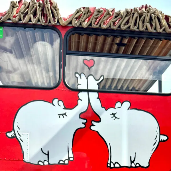 Ottifanten-Cabrio-Bus, Die Roten Doppeldecker, Hamburg Foto: © Andrea Fischer, Trips4Kids.de