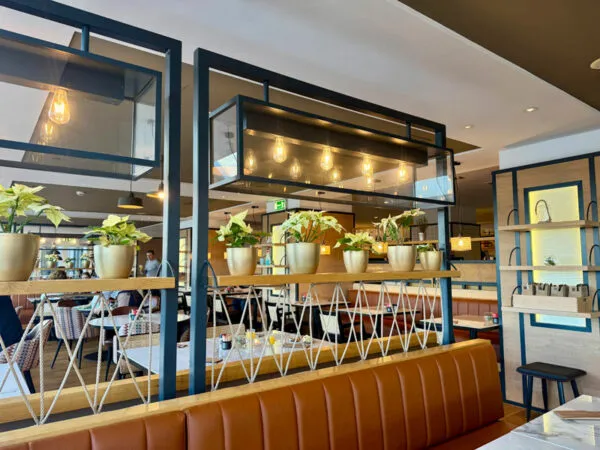 Oxbo--Restaurant-Hilton-Vienna-Waterfront Foto: © Andrea Fischer Trips4Kids.de