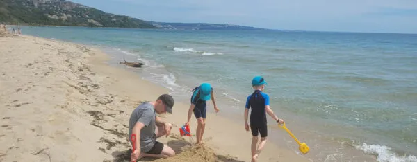 Slider-Beach-Albena, Bulgarien Slider-Beach-Albena, Bulgarien Foto: © Aline Scheuböck, Trips4Kids.de