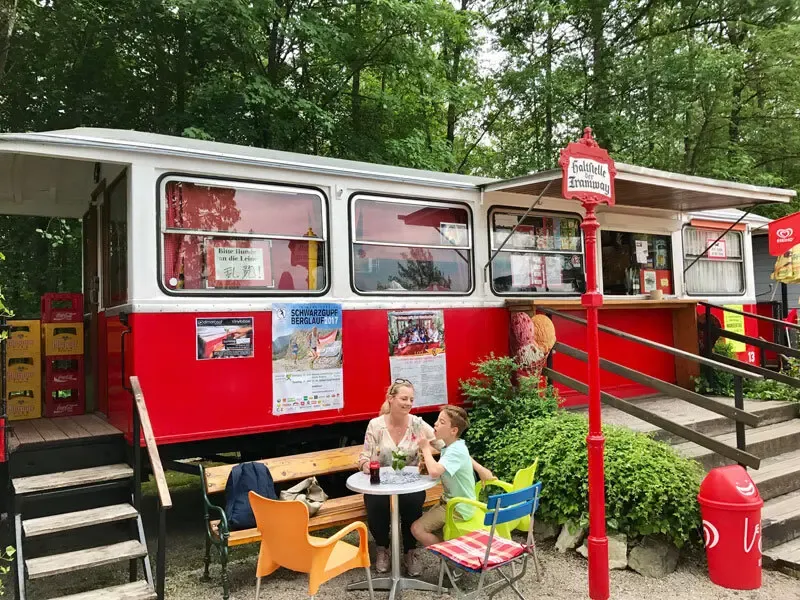 Tram-Biergarten-Lendkanal