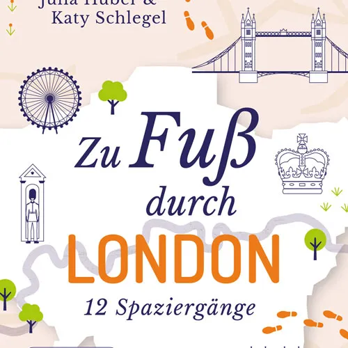 Zu-Fuss-durch-London.Cover.Bild.DrosteVerlagPR.quadratisch Cover: Zu Fuss durch London Bild: Droste Verlag