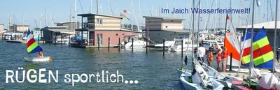 Wohnen am und auf dem Wasser: Schwimmende Ferienhäuser, Stelzen-Bungalows oder Ferienwohnungen: Im Jaich fühlen sich Segler, Surfer und Schwimmer zuhause!