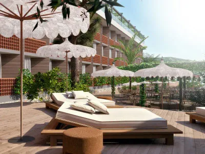 Im Juni ist es soweit. Das mallorquinische Port de Sóller wird um ein ganz besonderes Hotel reicher. Das Bikini Island & Mountain Hotel Port de Sóller liegt eingerahmt von Orangenhainen und dem Tramuntana Gebirge. Hippie-Look, cooles Neni-Restaurant und eine mega Aussicht inklusive.