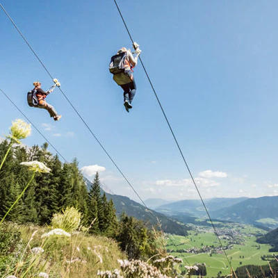 Zipline Stoderzinken Foto: © Christoph-Huber