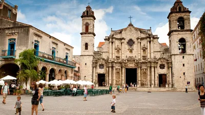 Marktplatz auf Kuba - Djoser Familienreise