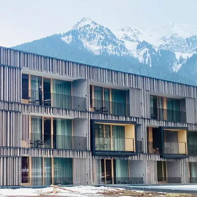 Falkensteiner-Montafon-Fassade Foto: © Andrea Fischer, Trip