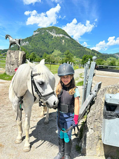 Furtherwirt: Stolze Reiterin; Bild: M.Lembke