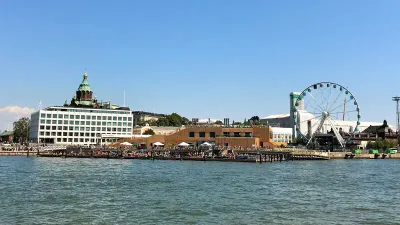 Helsinki Skyline mit Riesenrad © Foto: Andrea Fischer