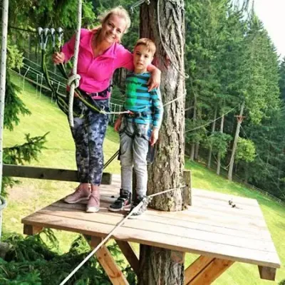 Taseralm Hochseilgarten Foto: Andrea Fischer