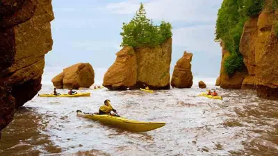 Hopewell Rocks high tide