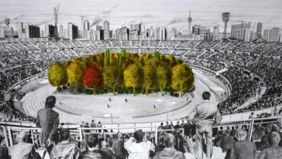 Image-credit-Max-Peintner,-The-Unending-Attraction-of-Nature,-pencil-drawing,-197071,-hand-coloured-by-Klaus-Littmann-in-2018 For Forest Kunstprojekt by Klaus Littmann; Bild Copyright Max Peintner