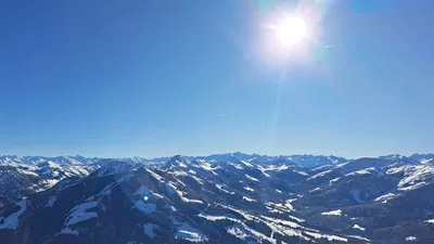 Panorama Skiwelt Hohen Salve Tirol