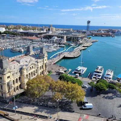 Rambla de Mar - Barcelona Foto: © Aline Scheuböck Trips4Kids.de