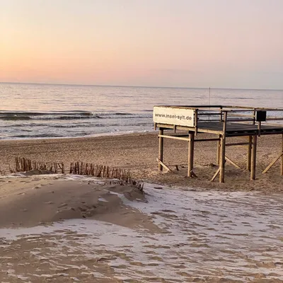 Sylt-Holzplatform am Strand Foto: © Andrea Fischer, Trips4me