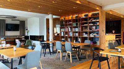 Thalers-Marianderl-Lounge-Bibliothek Foto: © Andrea Fischer, Trips4Kids.de