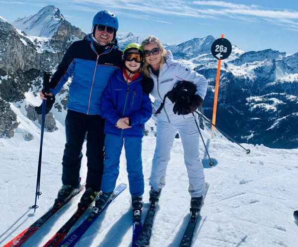 Family in Obertauern- 26a, schwarze Piste @ Foto: Trips4Kids.de, Andrea Fischer