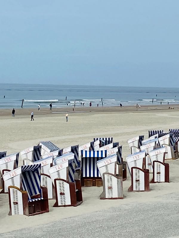 Norderney - Strandkoerbe