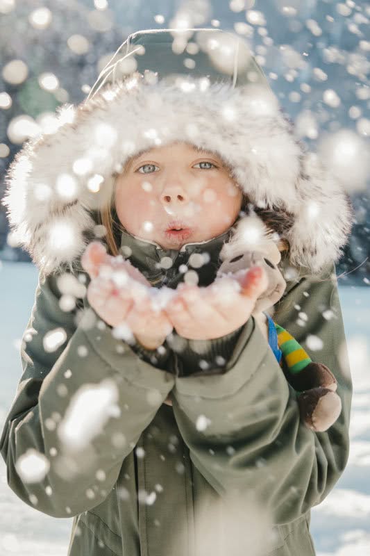 Sonnwies-Kids-Winter Schneespaß @ Foto: Familienhotel Sonnwies Südtirol